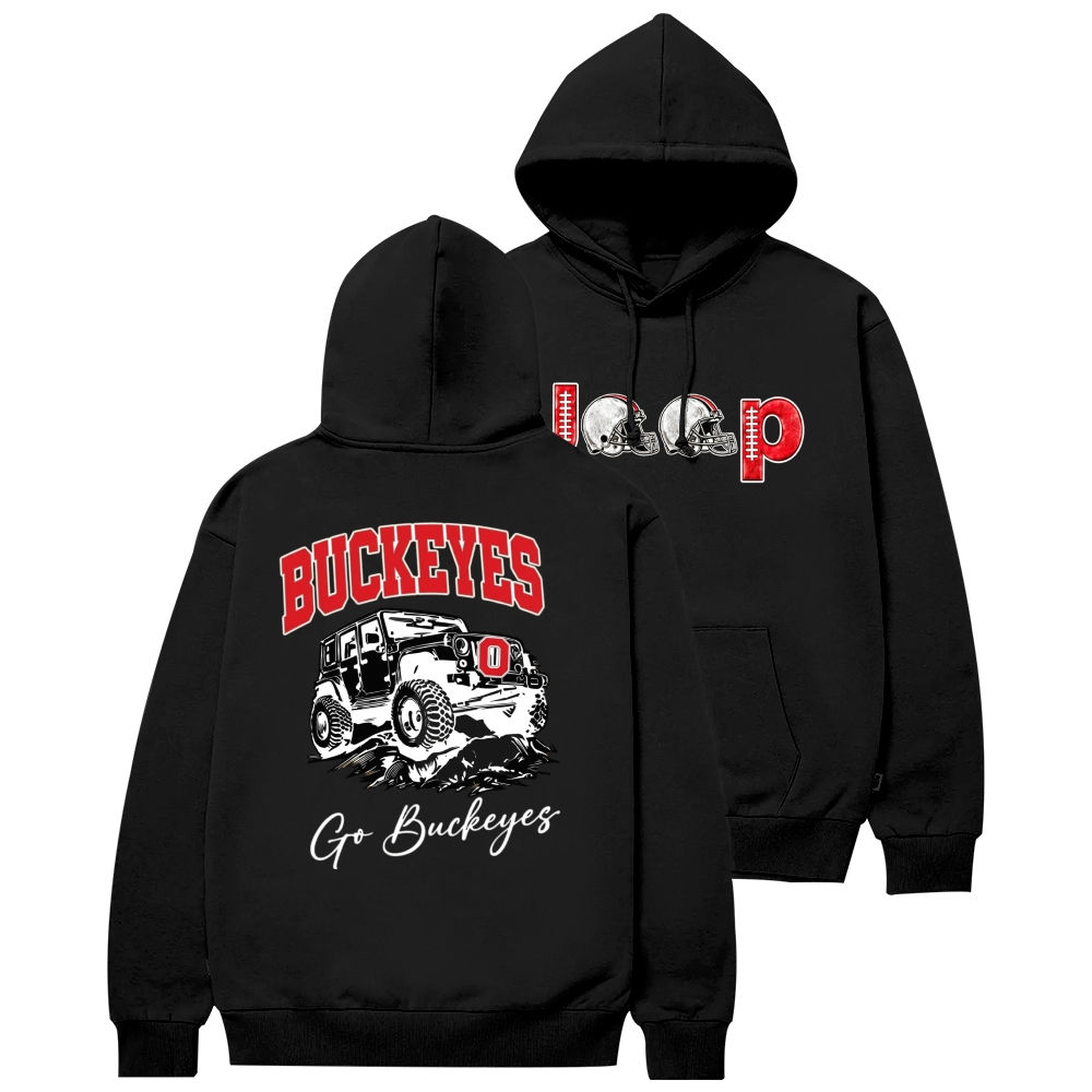 Ohio State Buckeyes X Jp Fans Cotton Hoodie