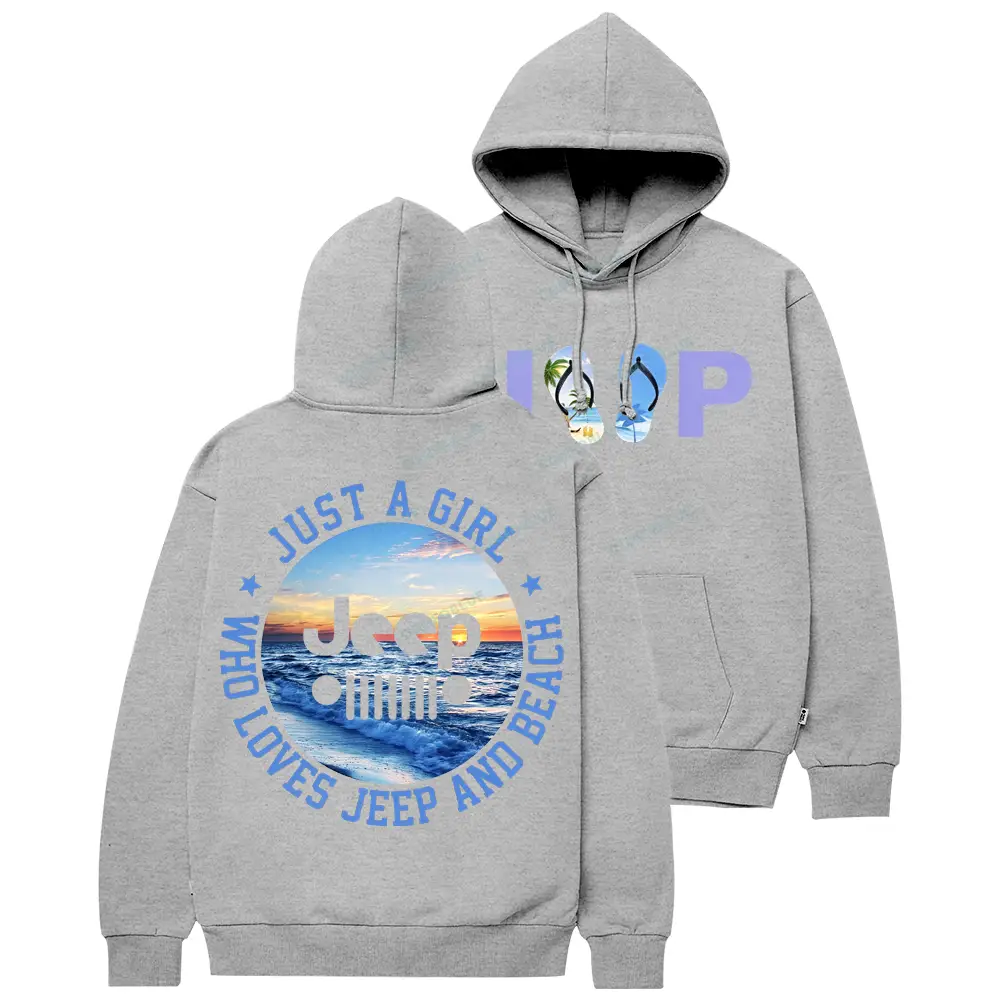 Just a Girl Who Loves Jp and Beach Cotton Hoodie