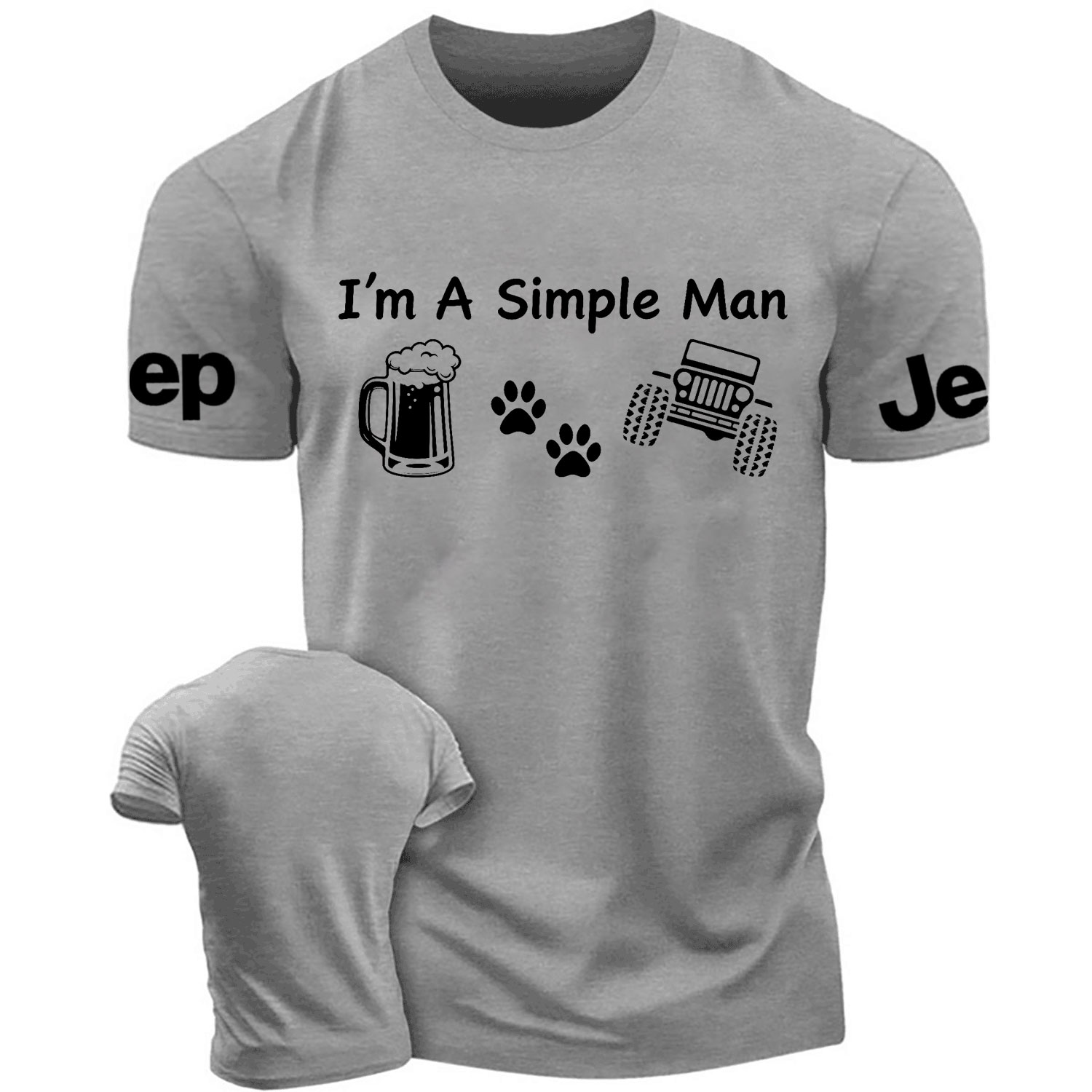 I’m A Simple Man Cotton T-shirt