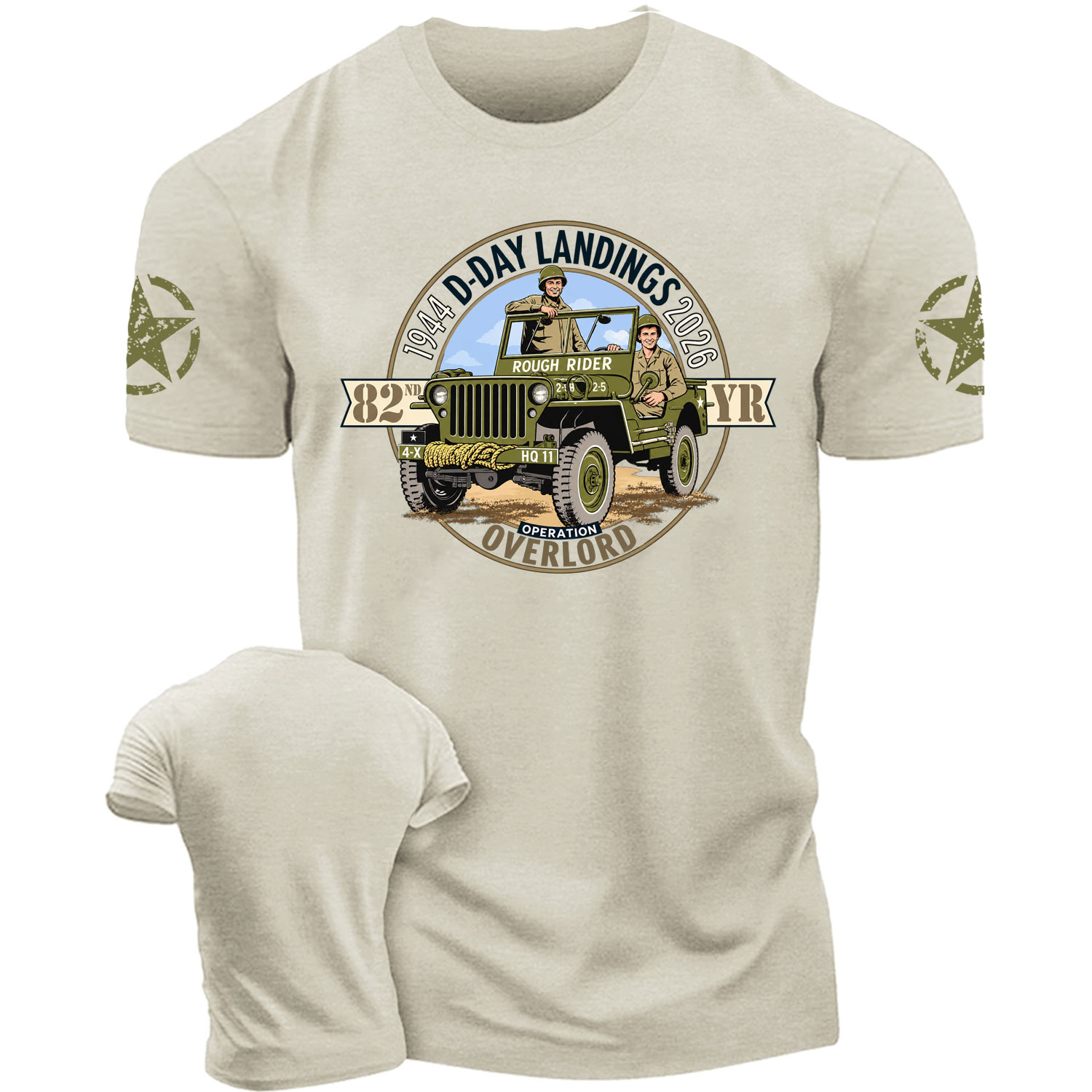 D-DAY 82nd Commemoration Cotton T-shirt
