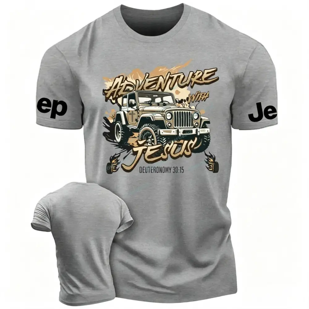 Adventure with Jesus Deut 30:15 Unisex Jp T-shirt