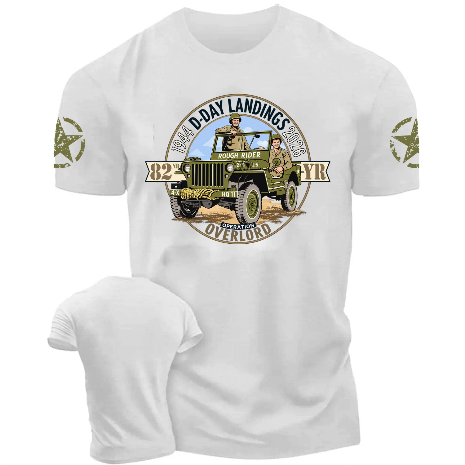 D-DAY 82nd Commemoration Cotton T-shirt