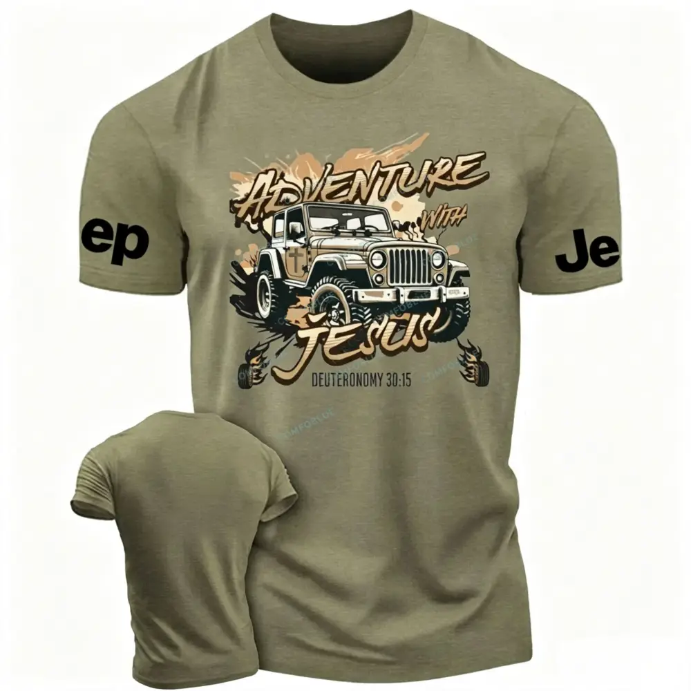 Adventure with Jesus Deut 30:15 Unisex Jp T-shirt