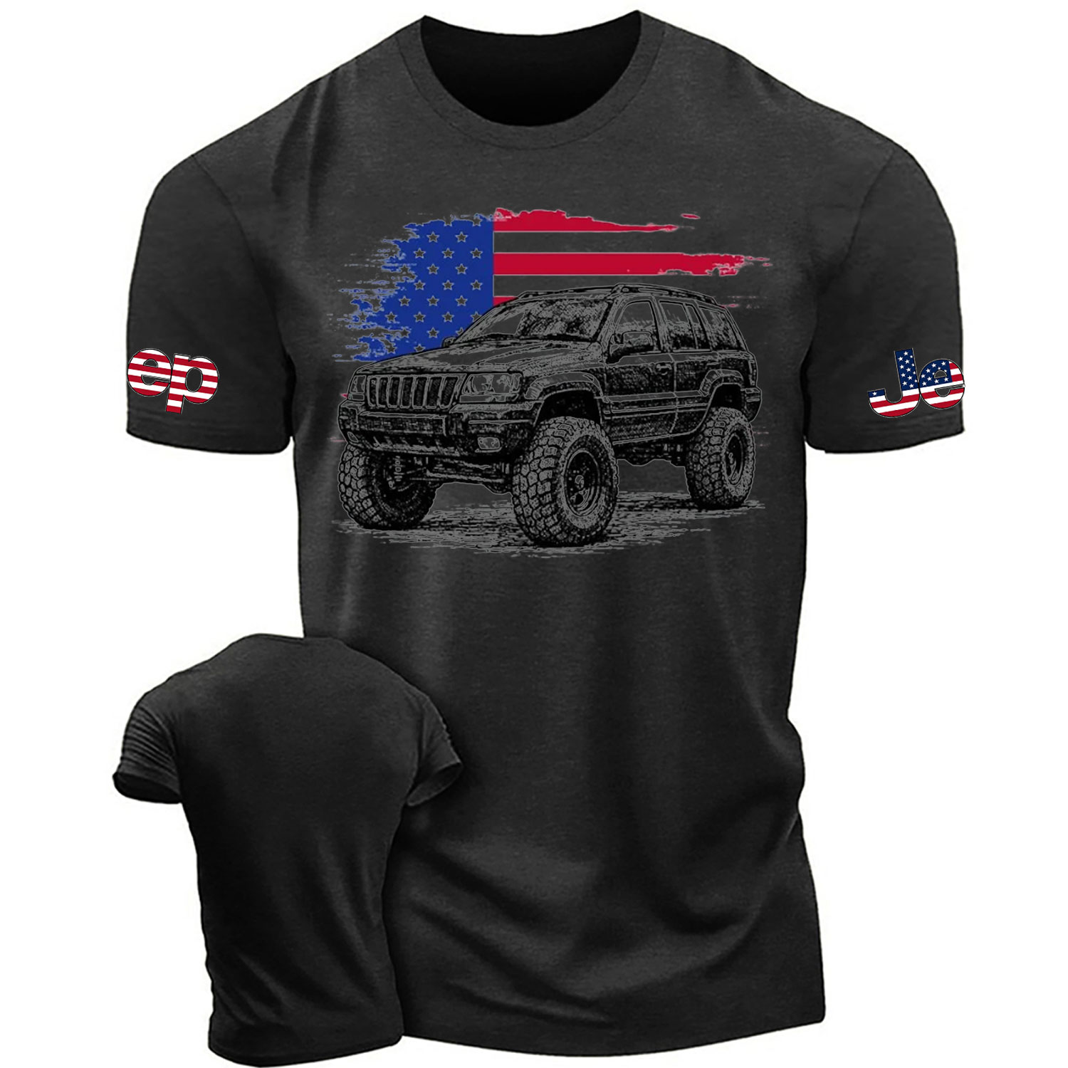 Patriot WJ Jp Grand Cherokee Off-Road Cotton T-shirt
