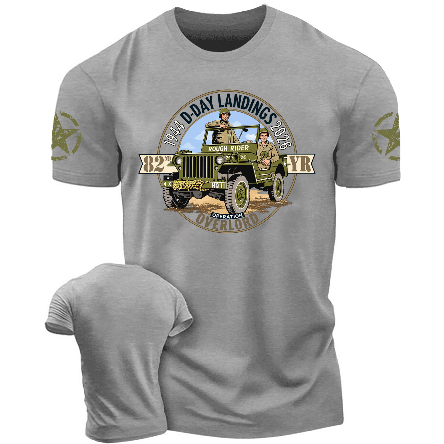 D-DAY 82nd Commemoration Cotton T-shirt