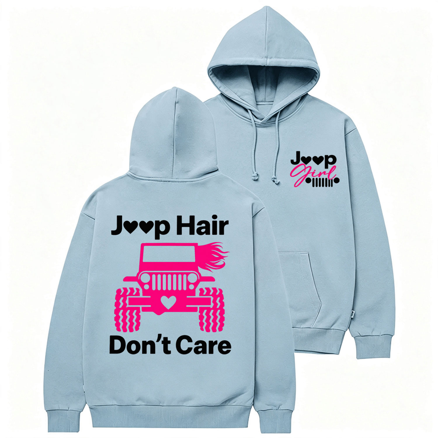 Jp Hair Don't Care Cotton Hoodie