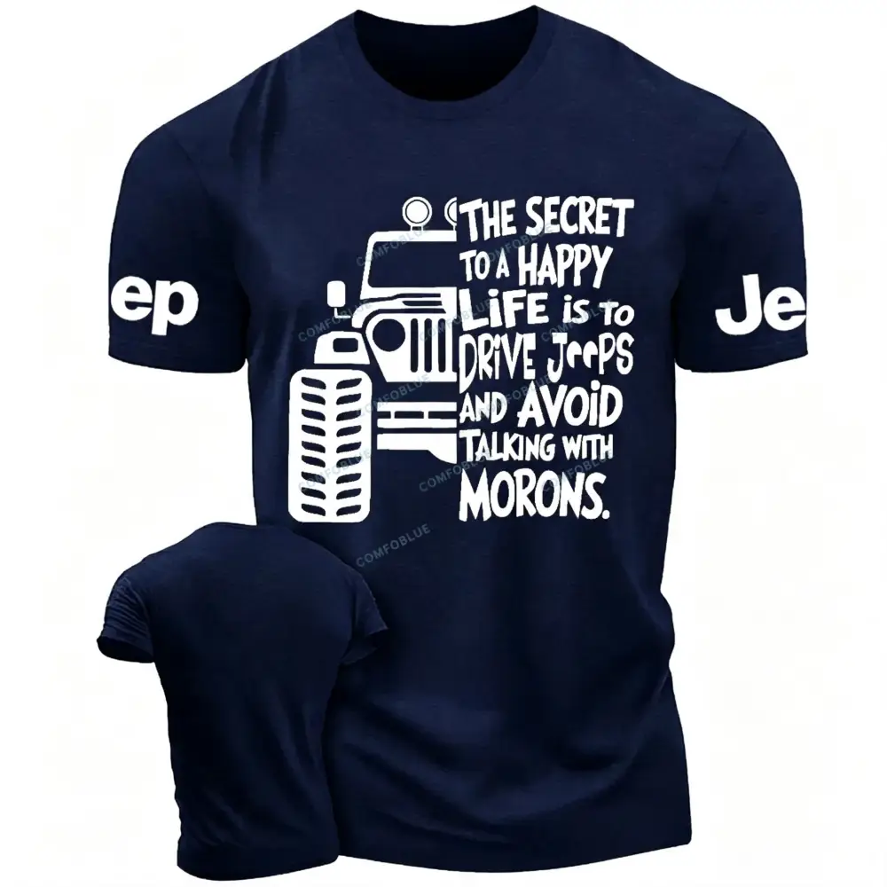 The Secret To A Happy Life Is To Drive Unisex Jp T-shirt