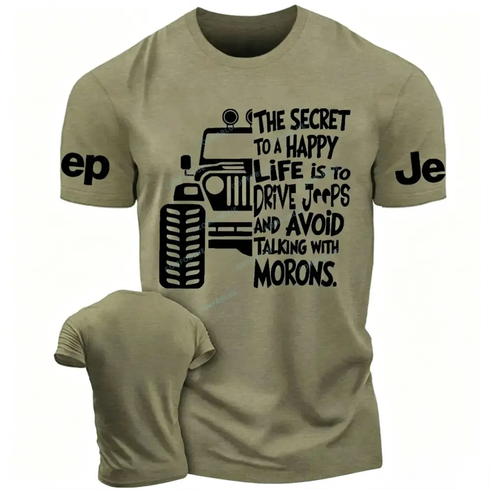 The Secret To A Happy Life Is To Drive Unisex Jp T-shirt