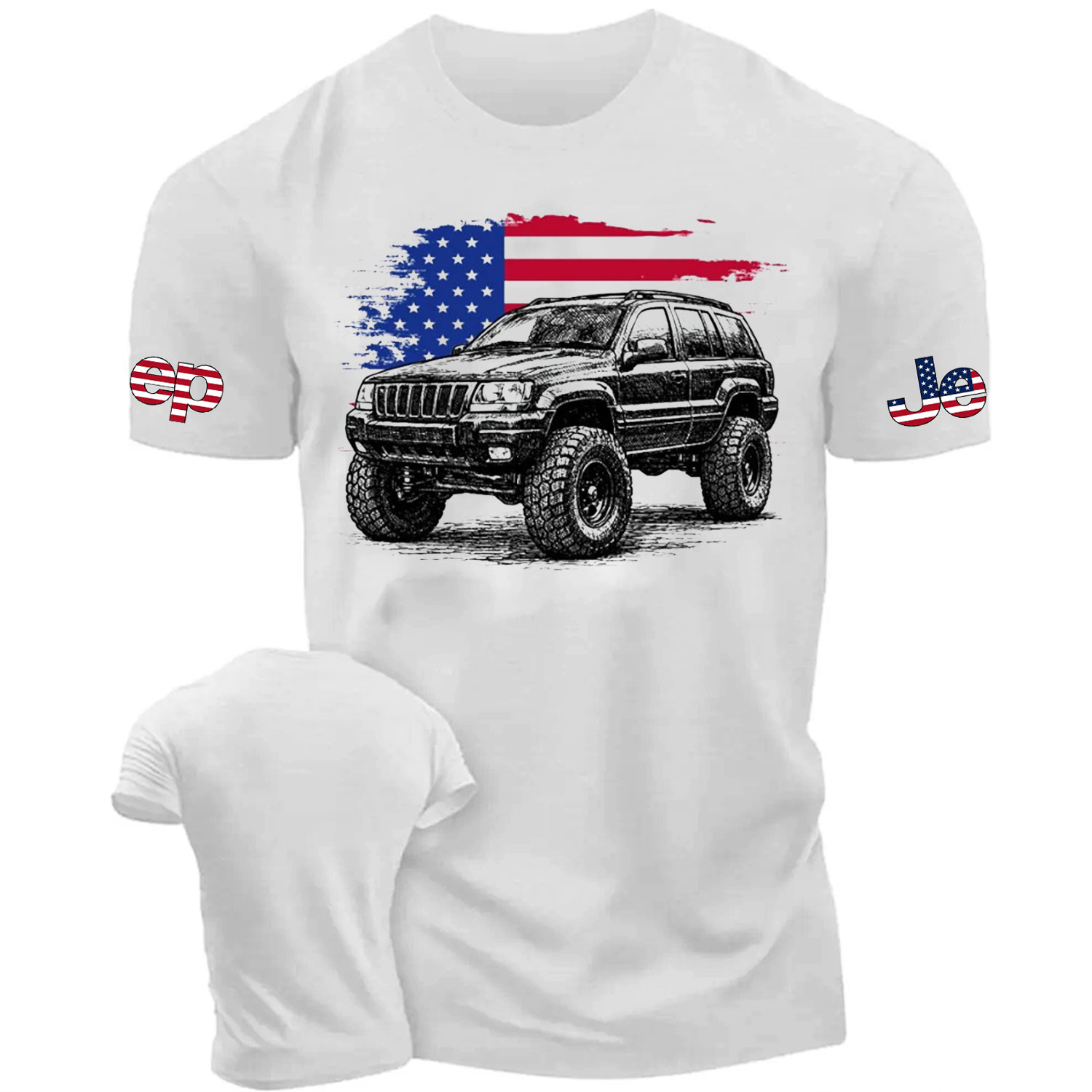 Patriot WJ Jp Grand Cherokee Off-Road Cotton T-shirt