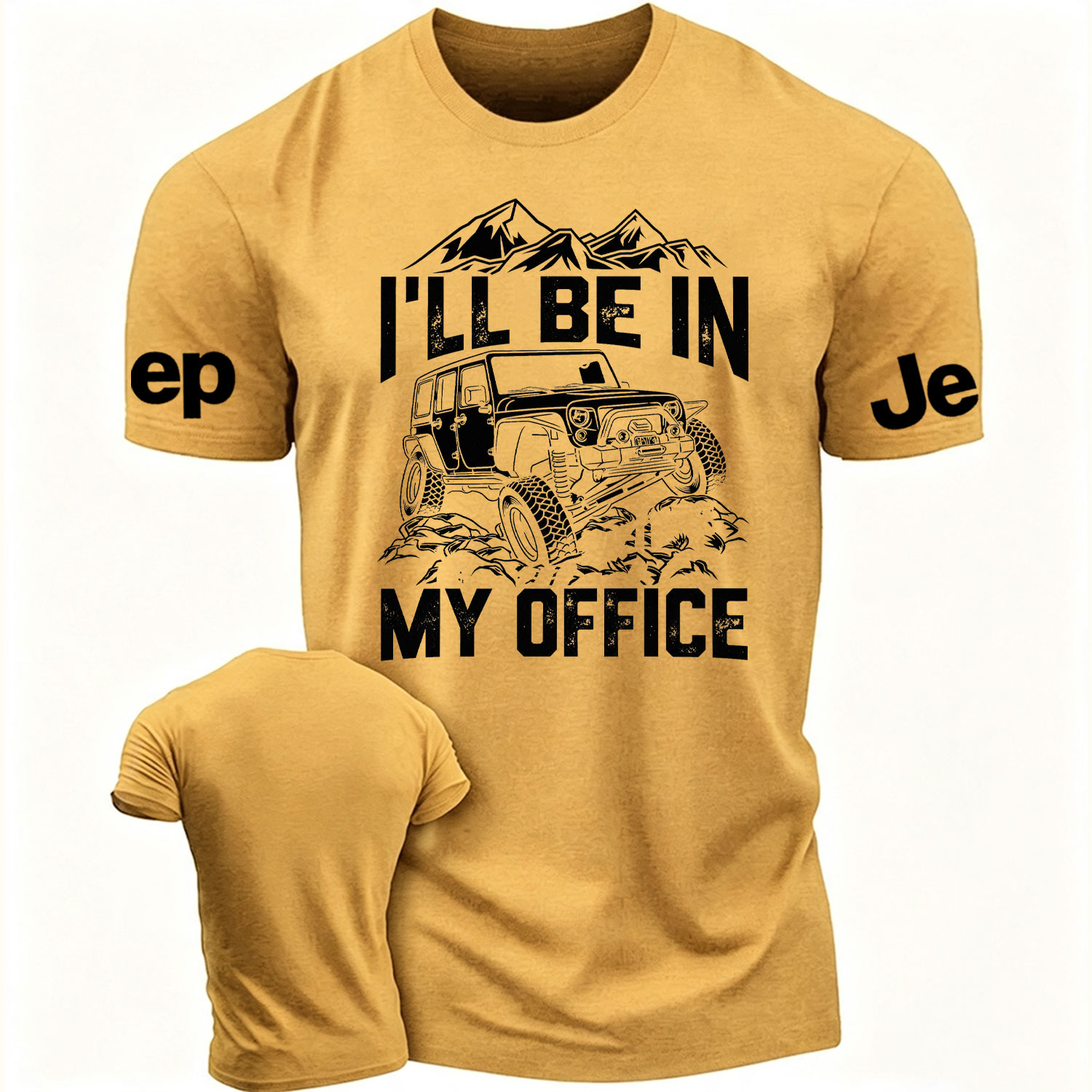 I'll Be In My Office Cotton T-shirt