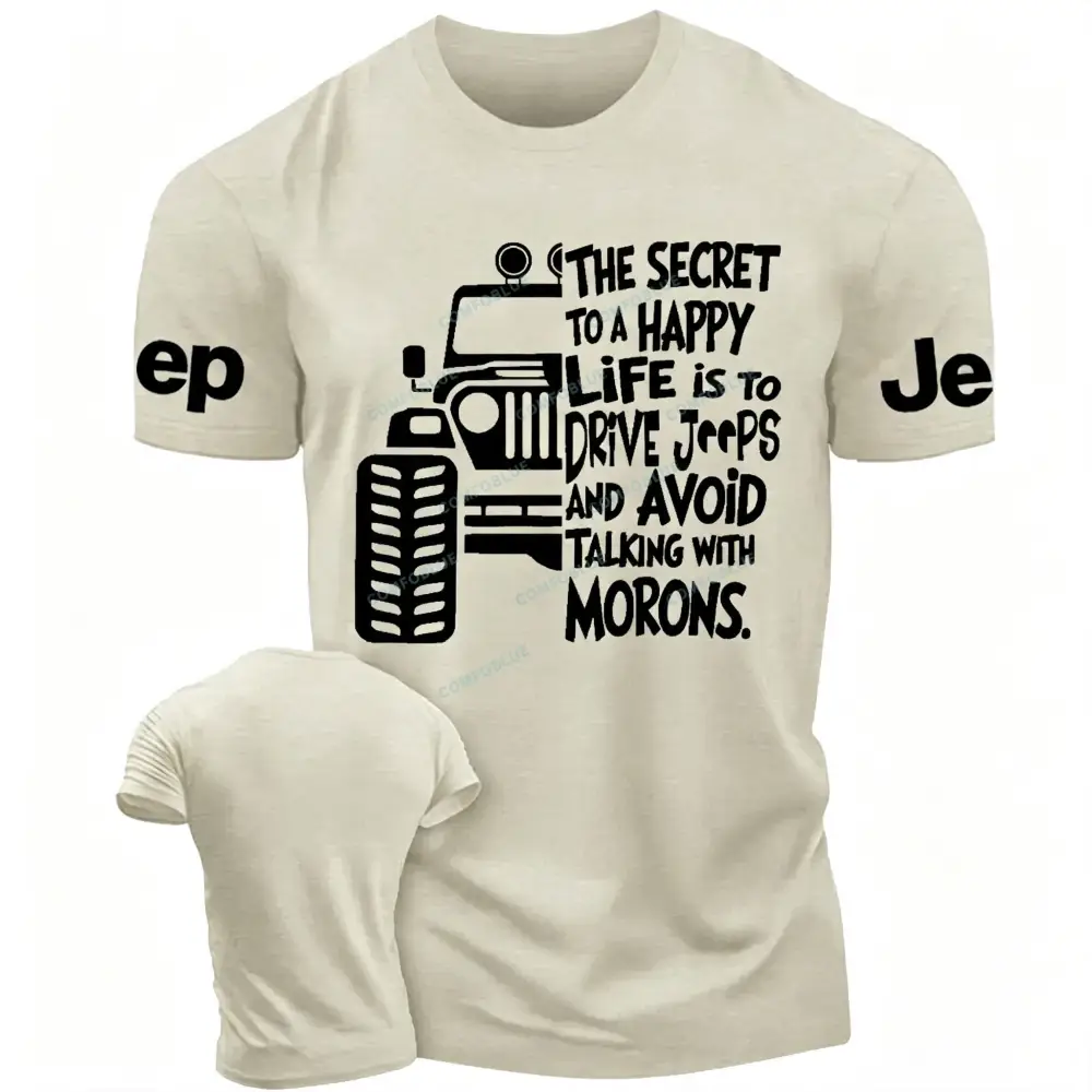 The Secret To A Happy Life Is To Drive Unisex Jp T-shirt