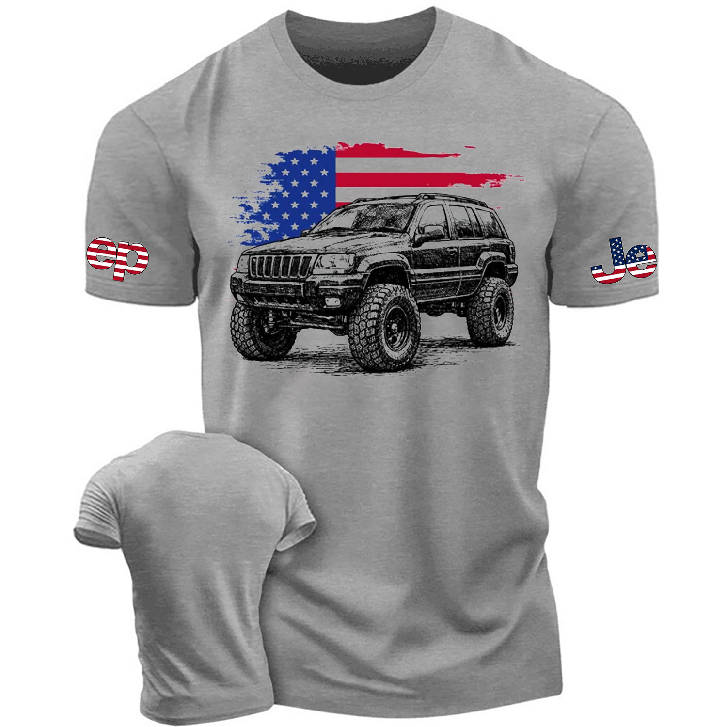 Patriot WJ Jp Grand Cherokee Off-Road Cotton T-shirt