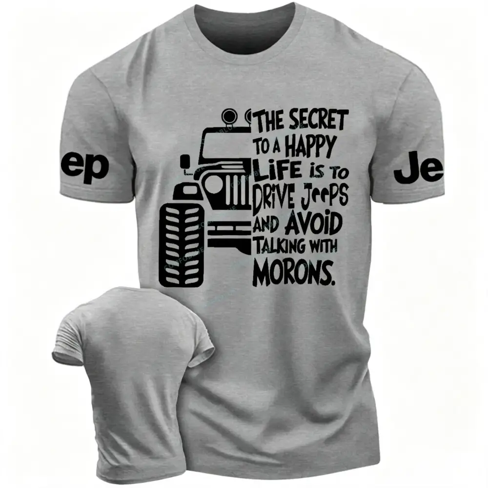 The Secret To A Happy Life Is To Drive Unisex Jp T-shirt