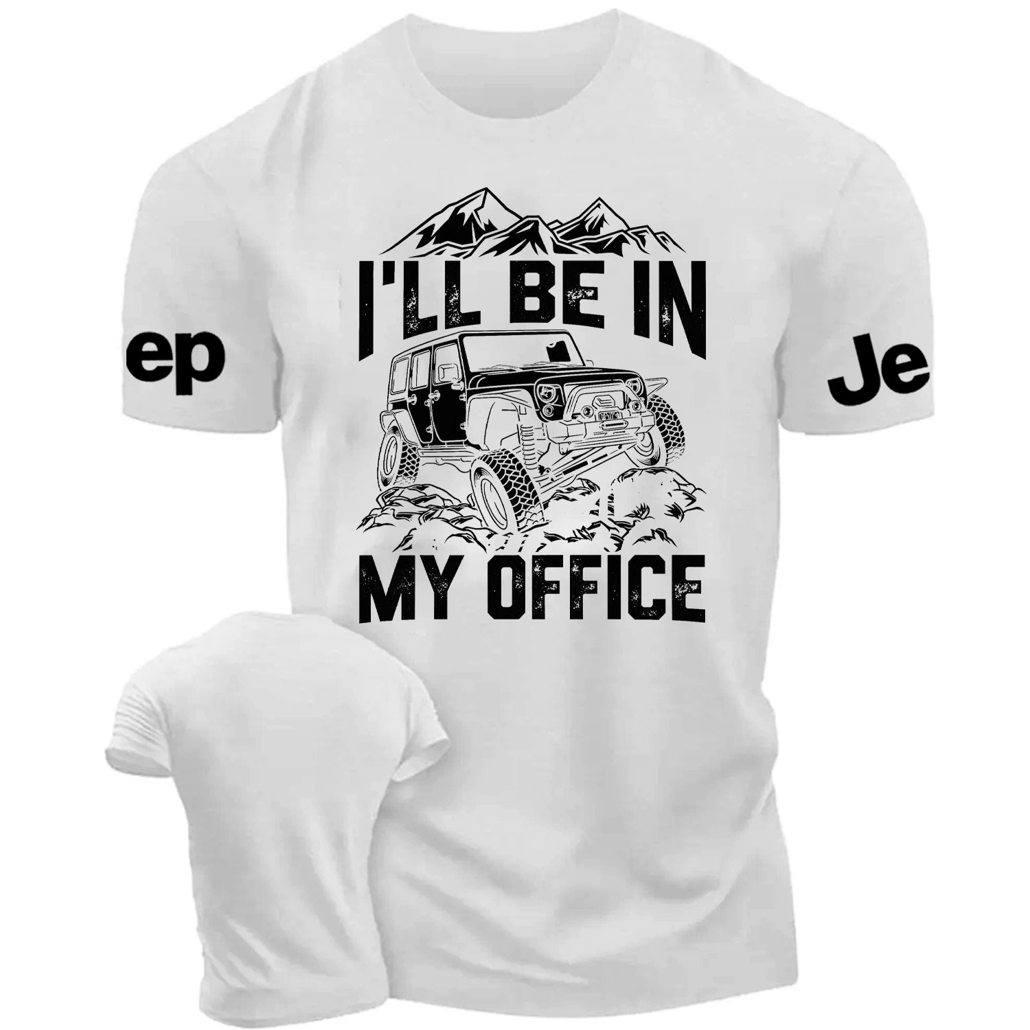 I'll Be In My Office Cotton T-shirt