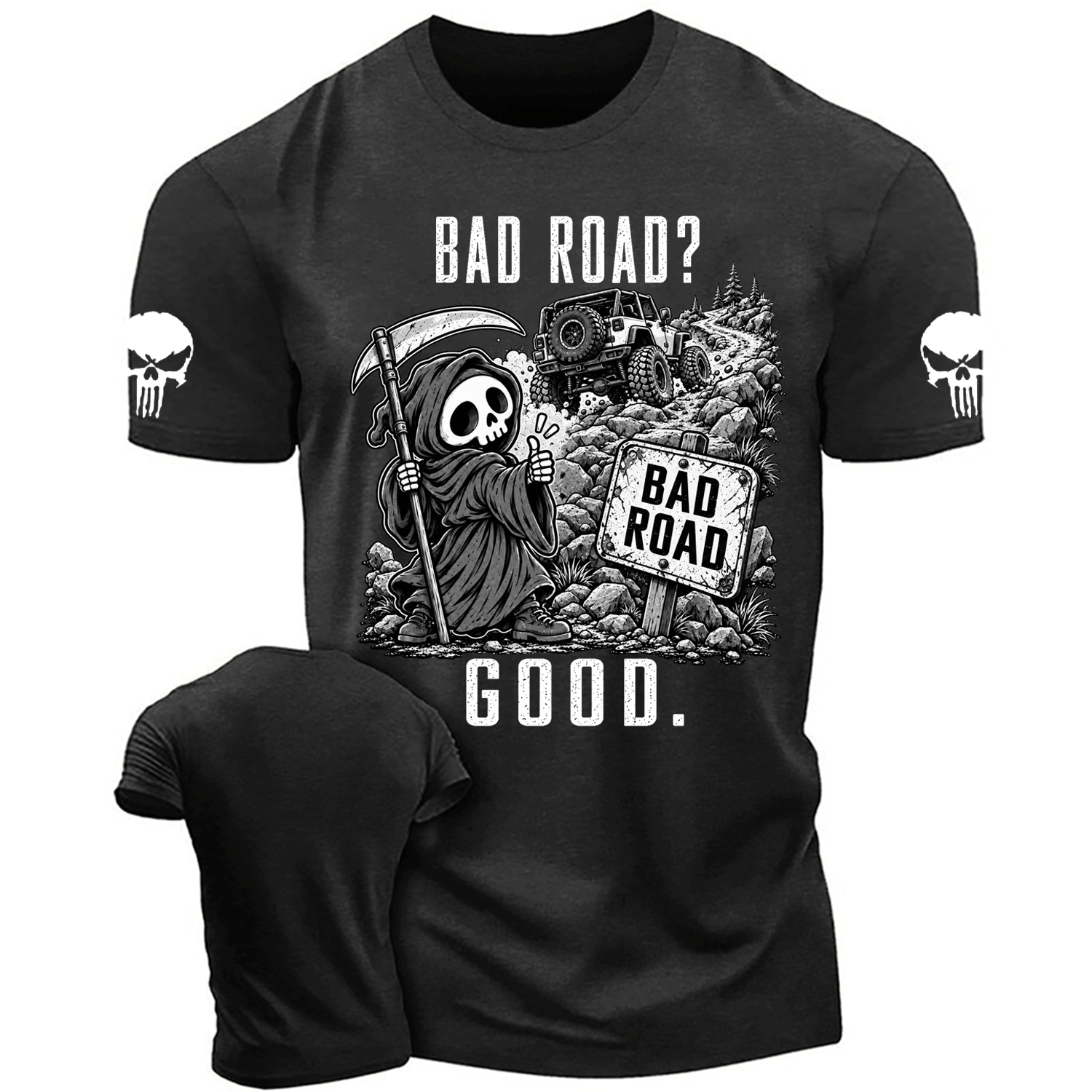 Bad Road? Good Reaper Off-Road Cotton T-shirt