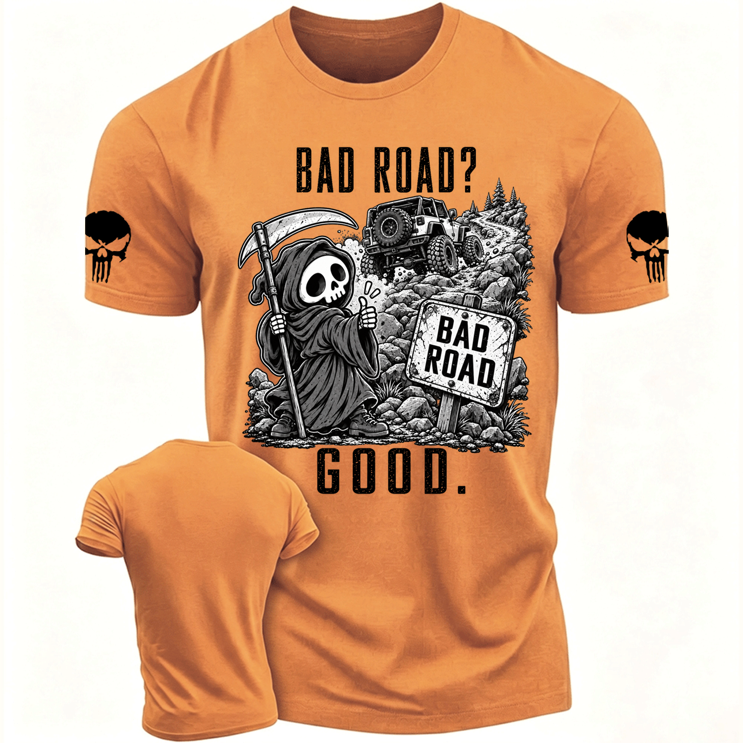 Bad Road? Good Reaper Off-Road Cotton T-shirt