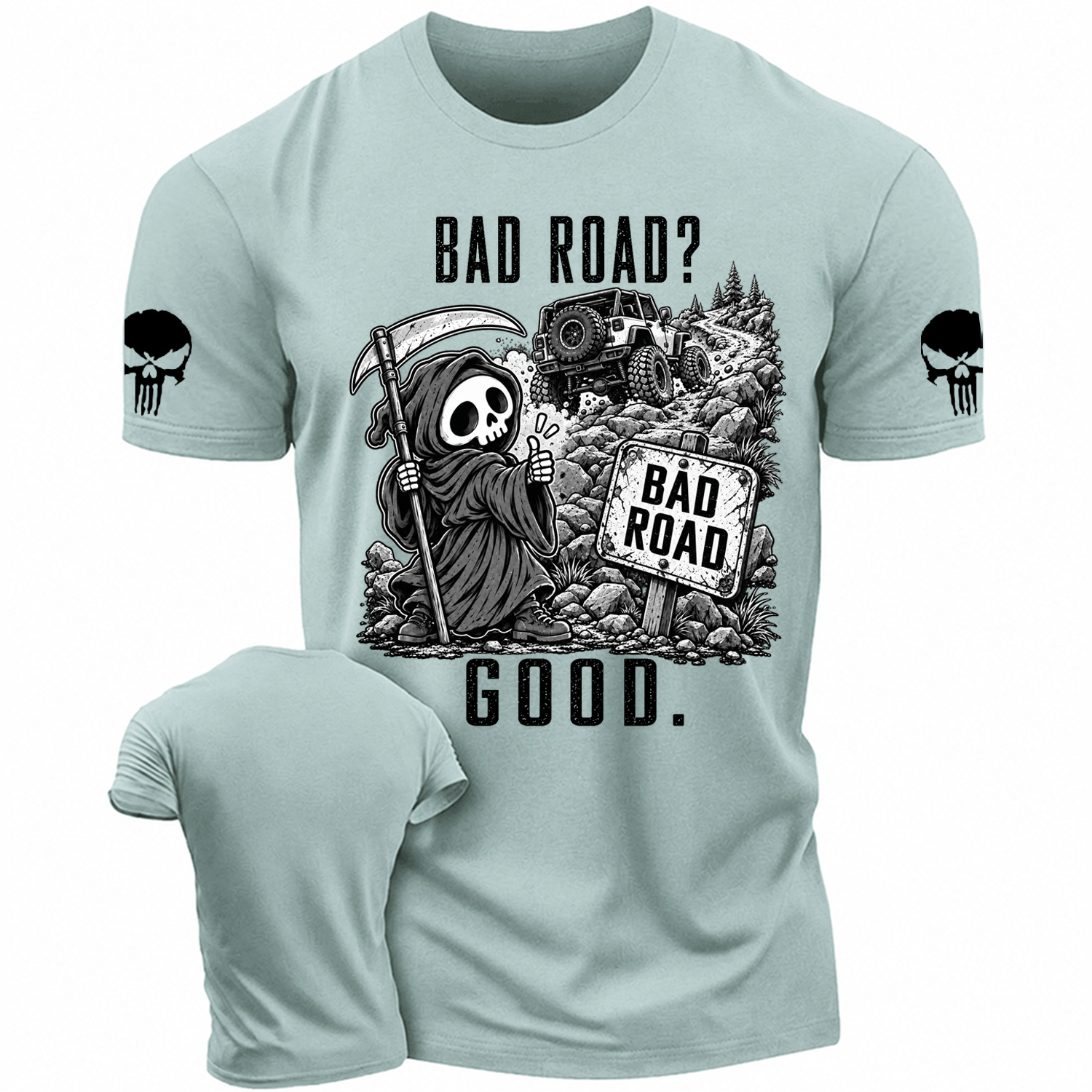 Bad Road? Good Reaper Off-Road Cotton T-shirt