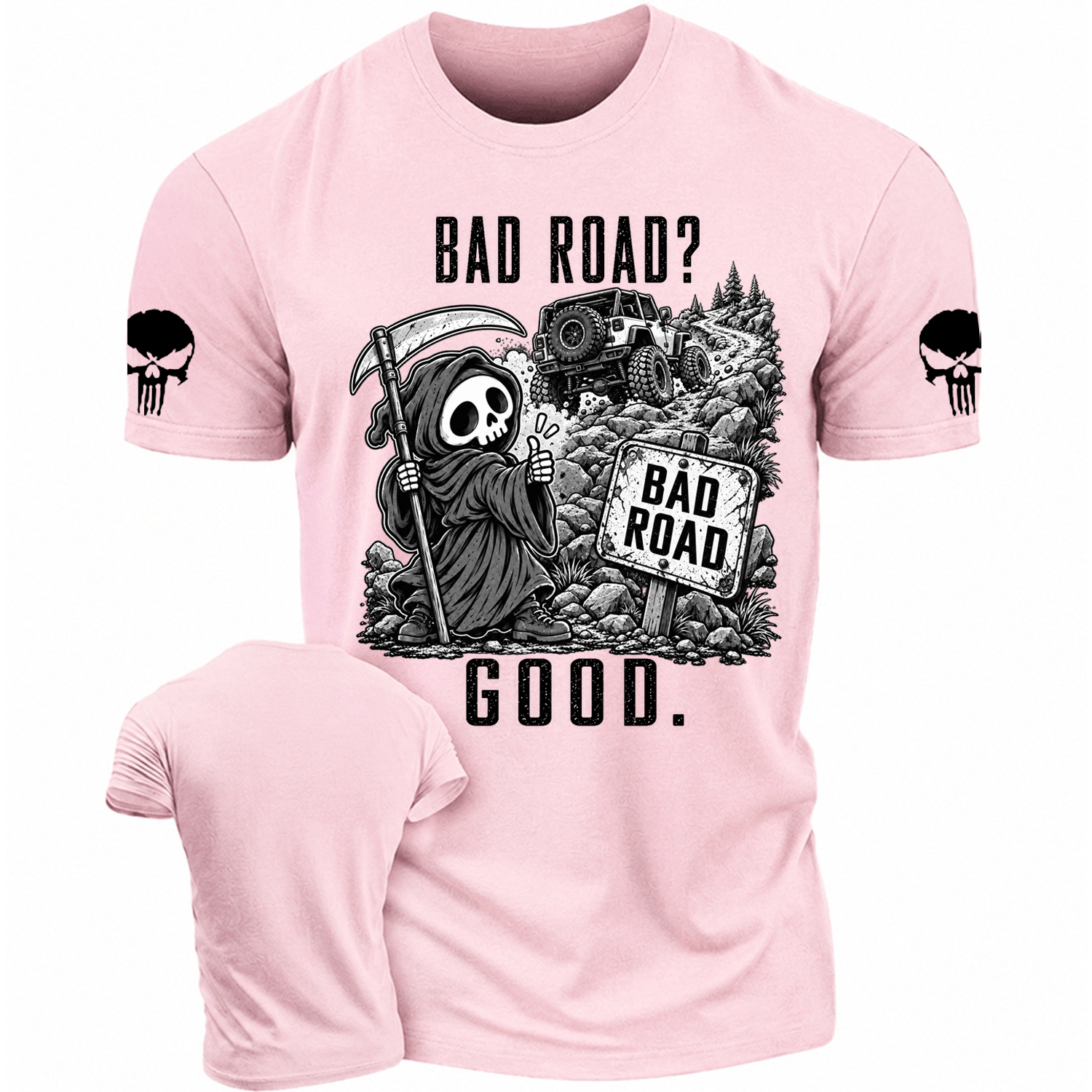 Bad Road? Good Reaper Off-Road Cotton T-shirt
