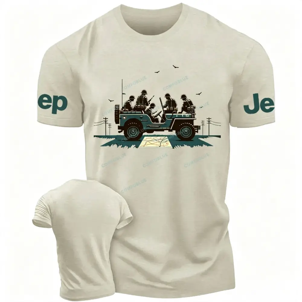 Retro Military Soldiers Jp Unisex T-shirt