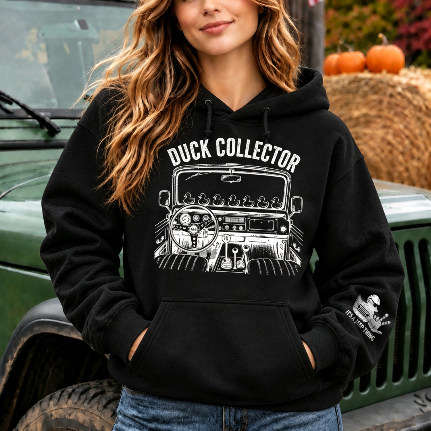 Rubber Duck Wave Offroad Ducking Jp Unisex Casual Hoodie