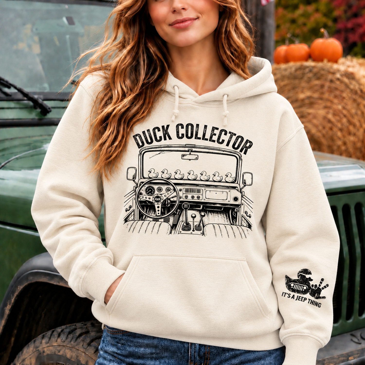 Rubber Duck Wave Offroad Ducking Jp Unisex Casual Hoodie