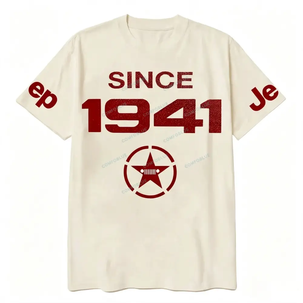 Vintage Military Star Circle Since 1941 Jp Unisex T-shirt