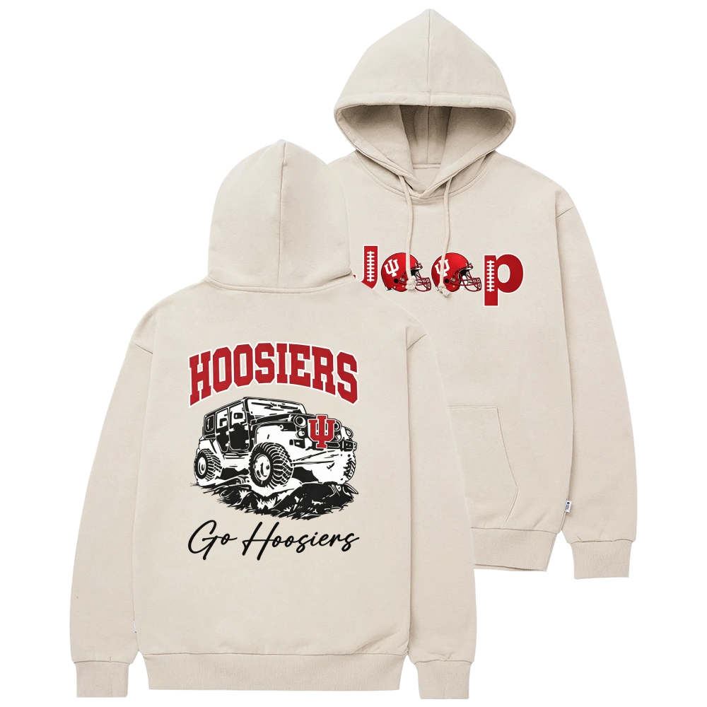 Indiana Hoosiers x Jp fans Cotton Hoodie