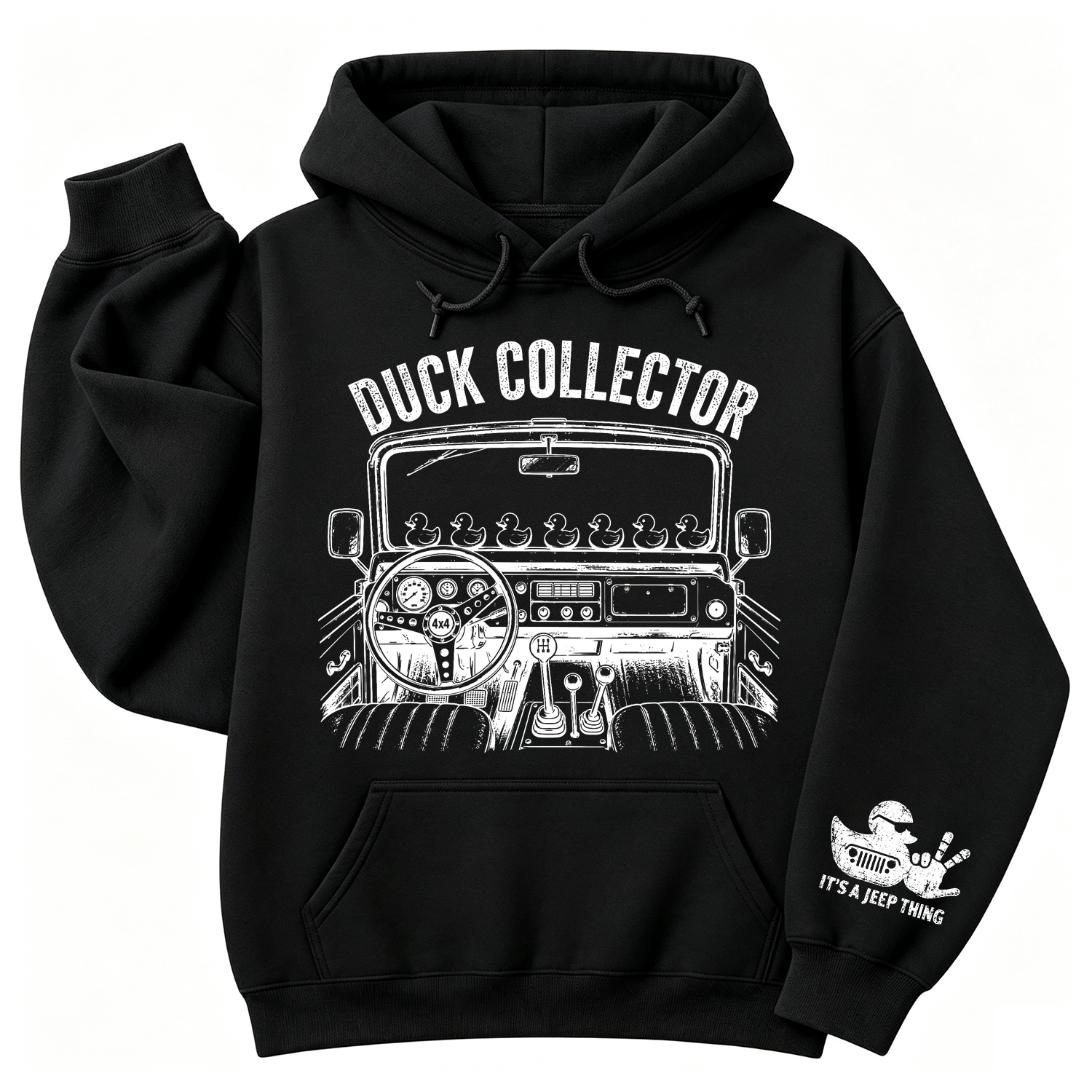 Rubber Duck Wave Offroad Ducking Jp Unisex Casual Hoodie
