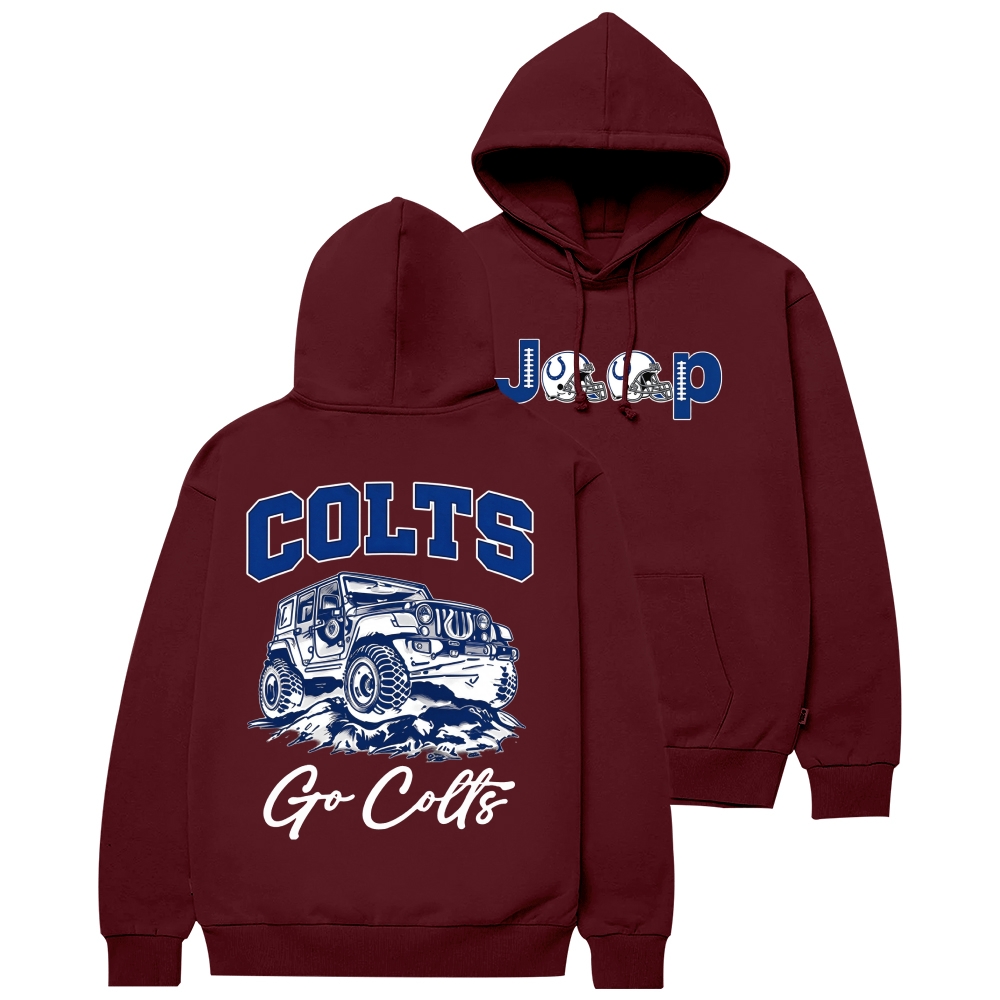 Indianapolis Colts JP Unisex Casual Hoodie