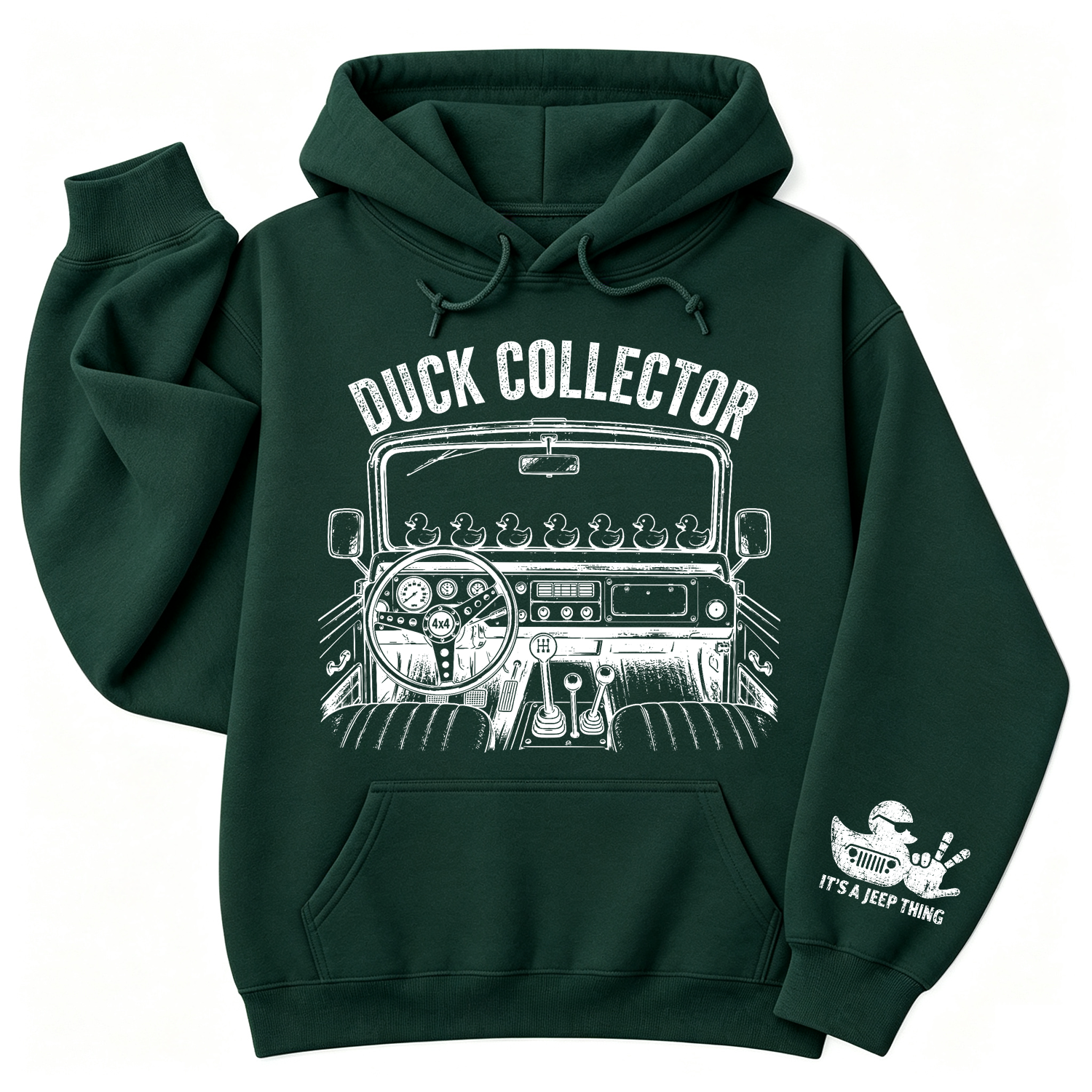 Rubber Duck Wave Offroad Ducking Jp Unisex Casual Hoodie