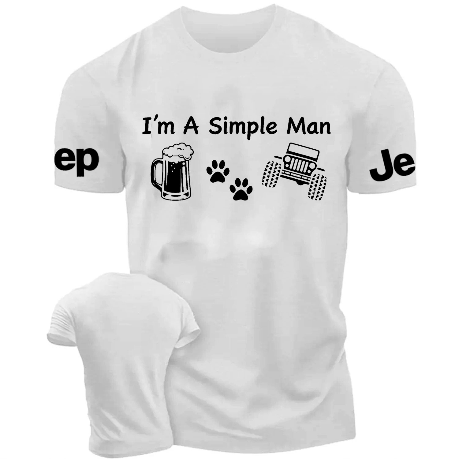 I’m A Simple Man Cotton T-shirt