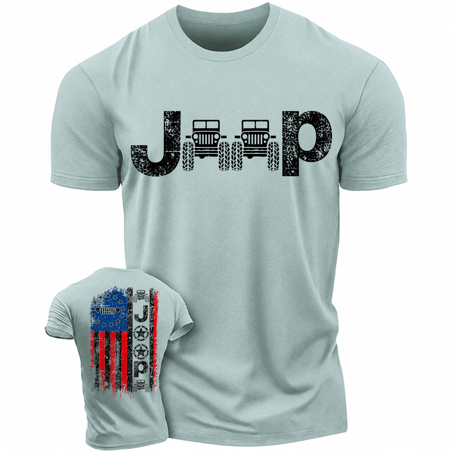 Patriotic Jp Off-Road Cotton Men's T-shirts