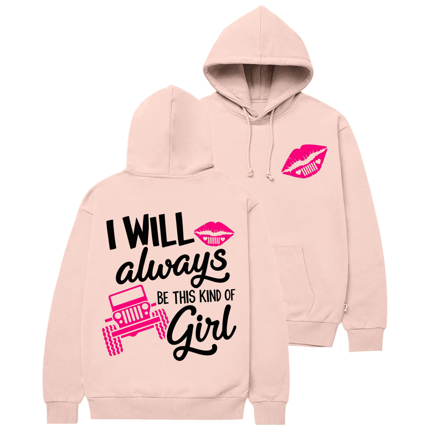 I Will Always Cotton Hoodie