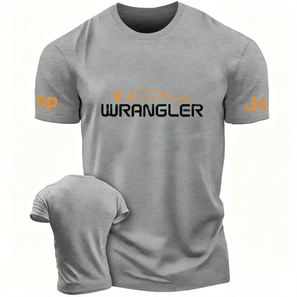 Jp Wrangler Orange Silhouette Unisex Jp T-shirt