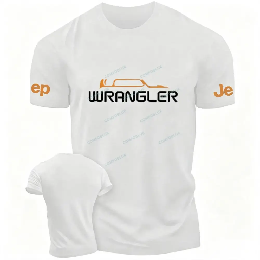 Jp Wrangler Orange Silhouette Unisex Jp T-shirt