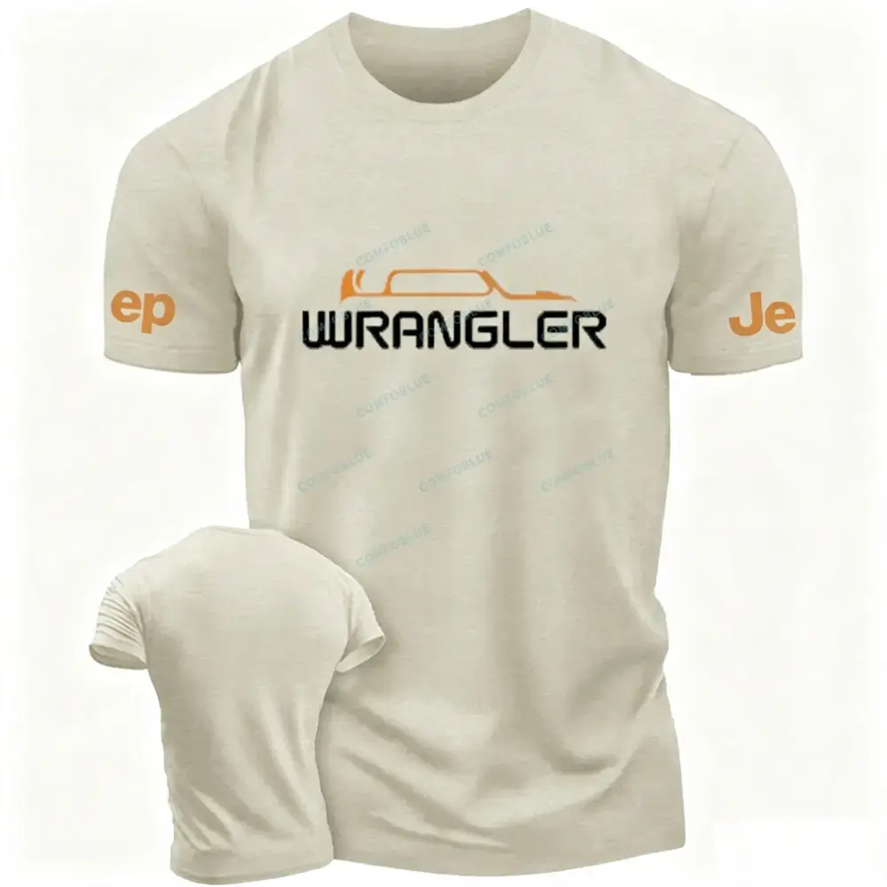 Jp Wrangler Orange Silhouette Unisex Jp T-shirt