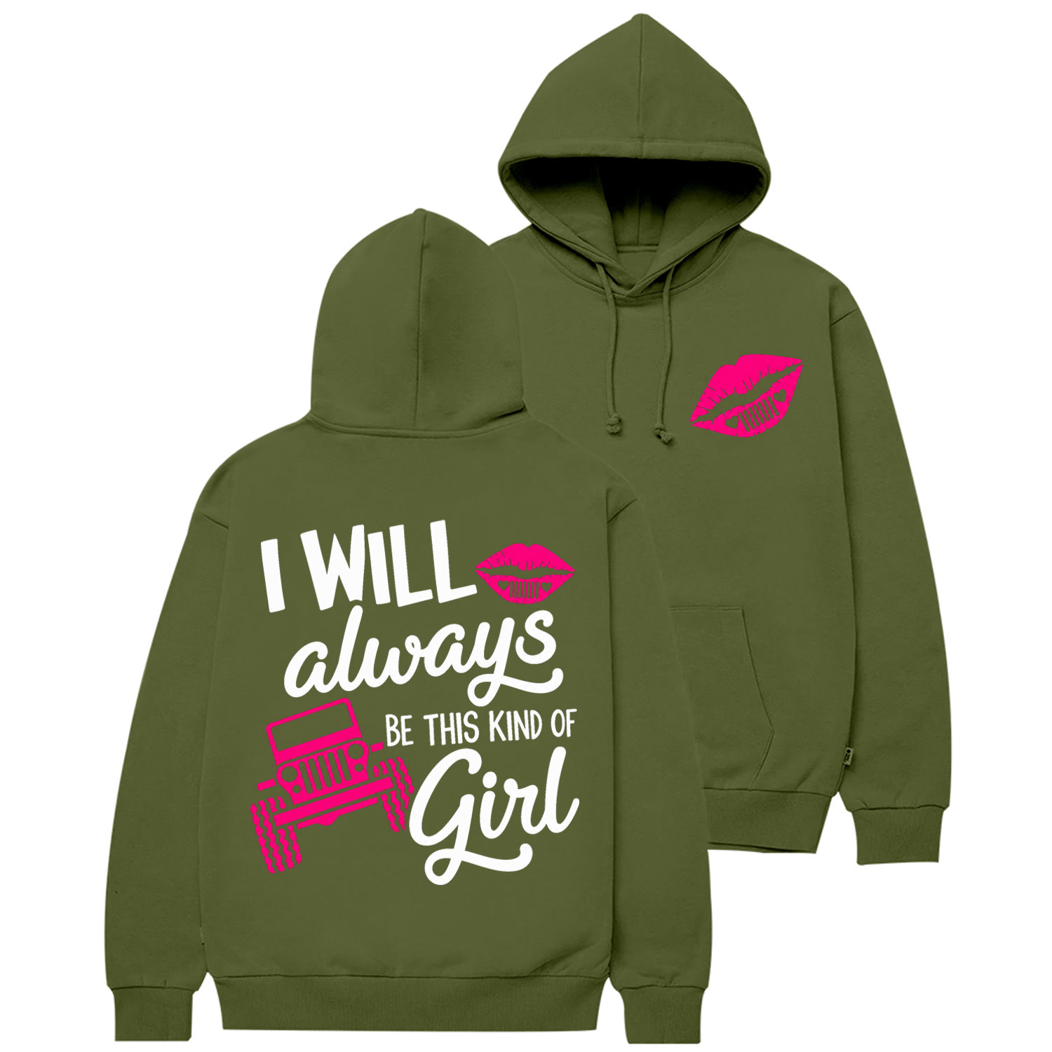 I Will Always Cotton Hoodie