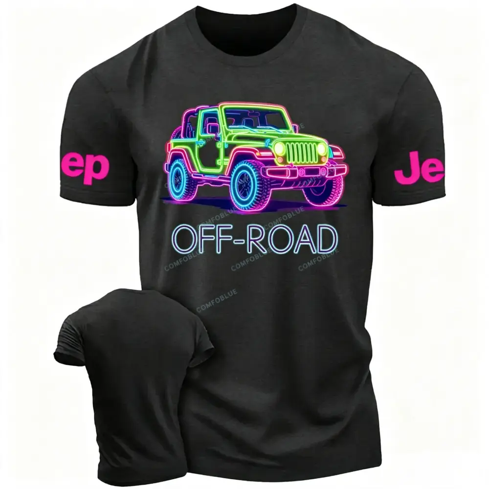 Colorful Neon Lines Jp Unisex T-shirt
