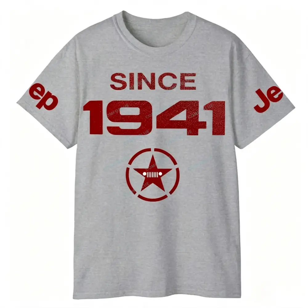 Vintage Military Star Circle Since 1941 Jp Unisex T-shirt