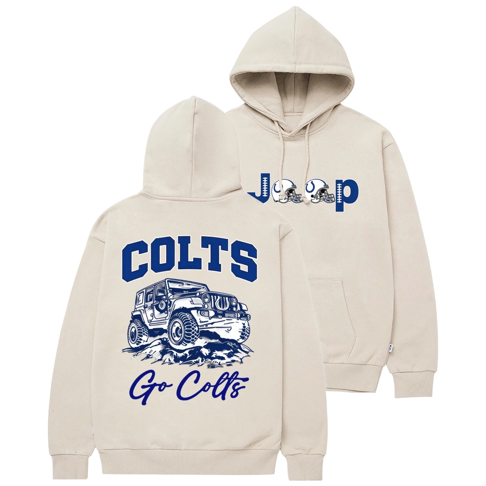 Indianapolis Colts JP Unisex Casual Hoodie