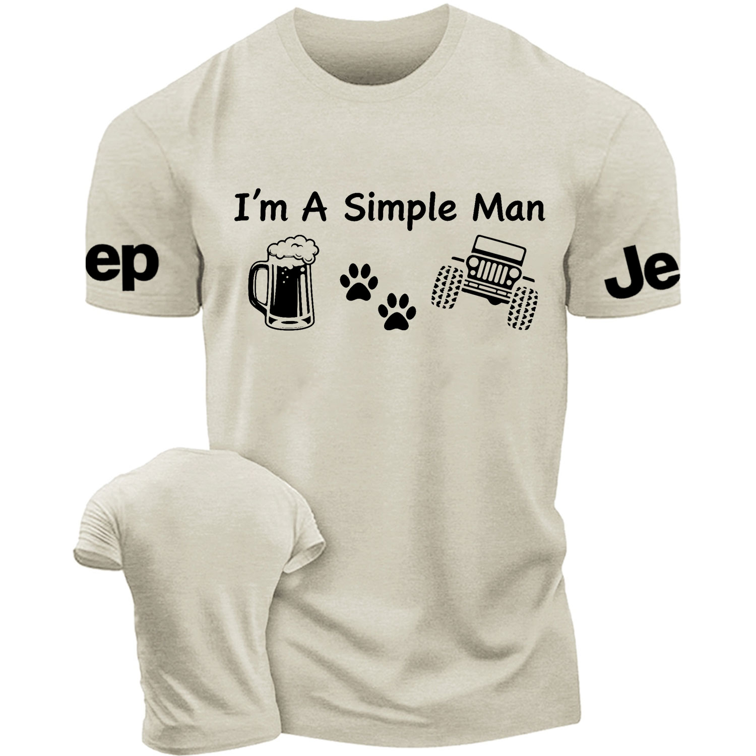 I’m A Simple Man Cotton T-shirt