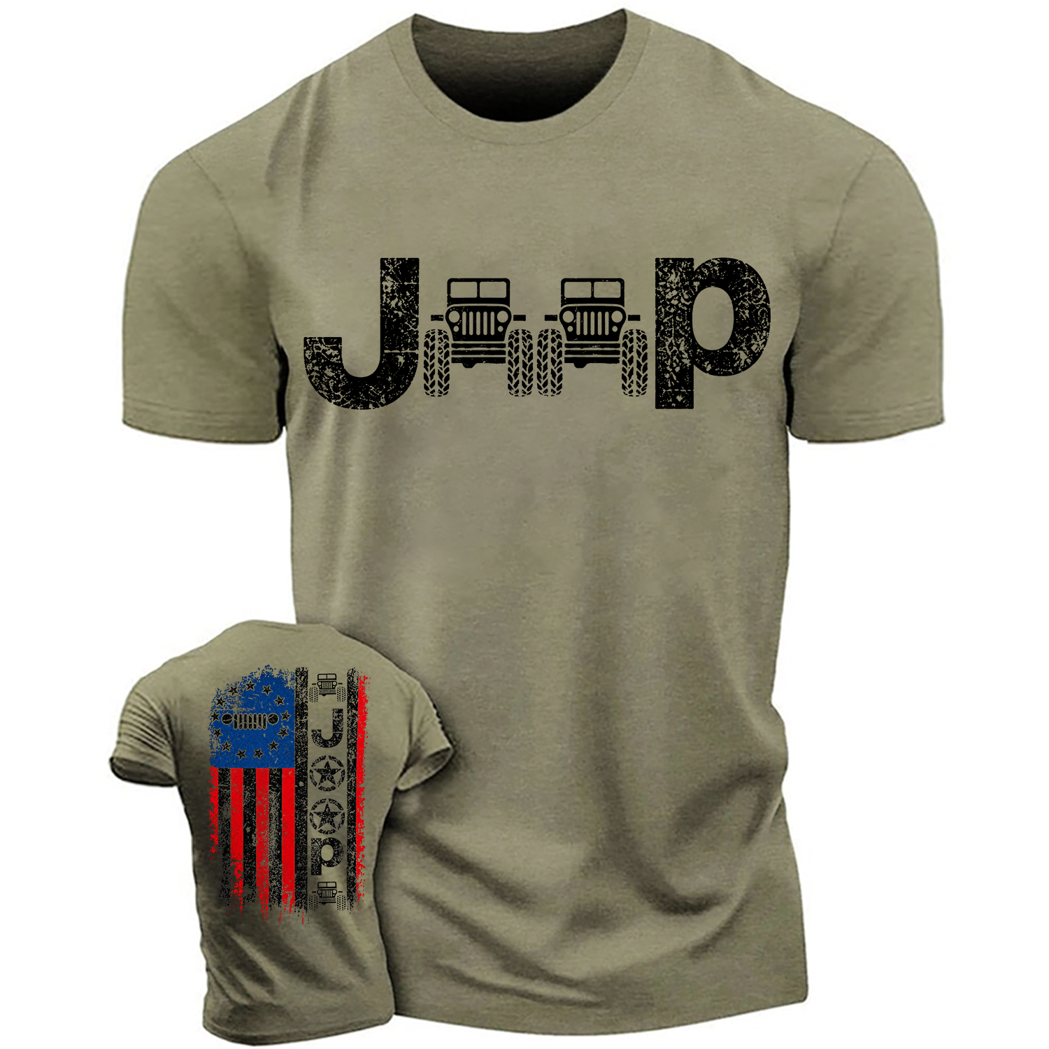 Patriotic Jp Off-Road Cotton Men's T-shirts