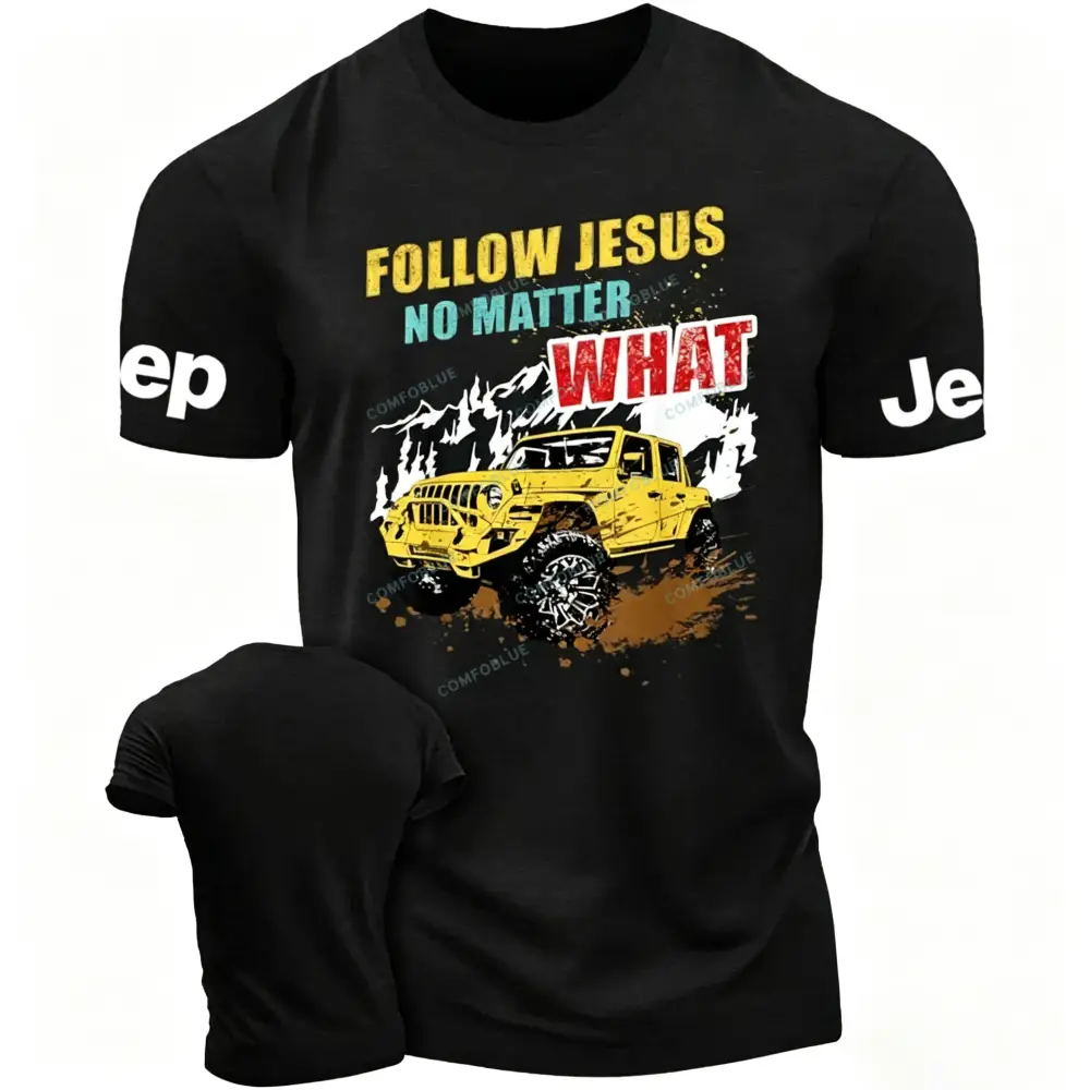 Follow Jesus No MatterJp Unisex T-shirt
