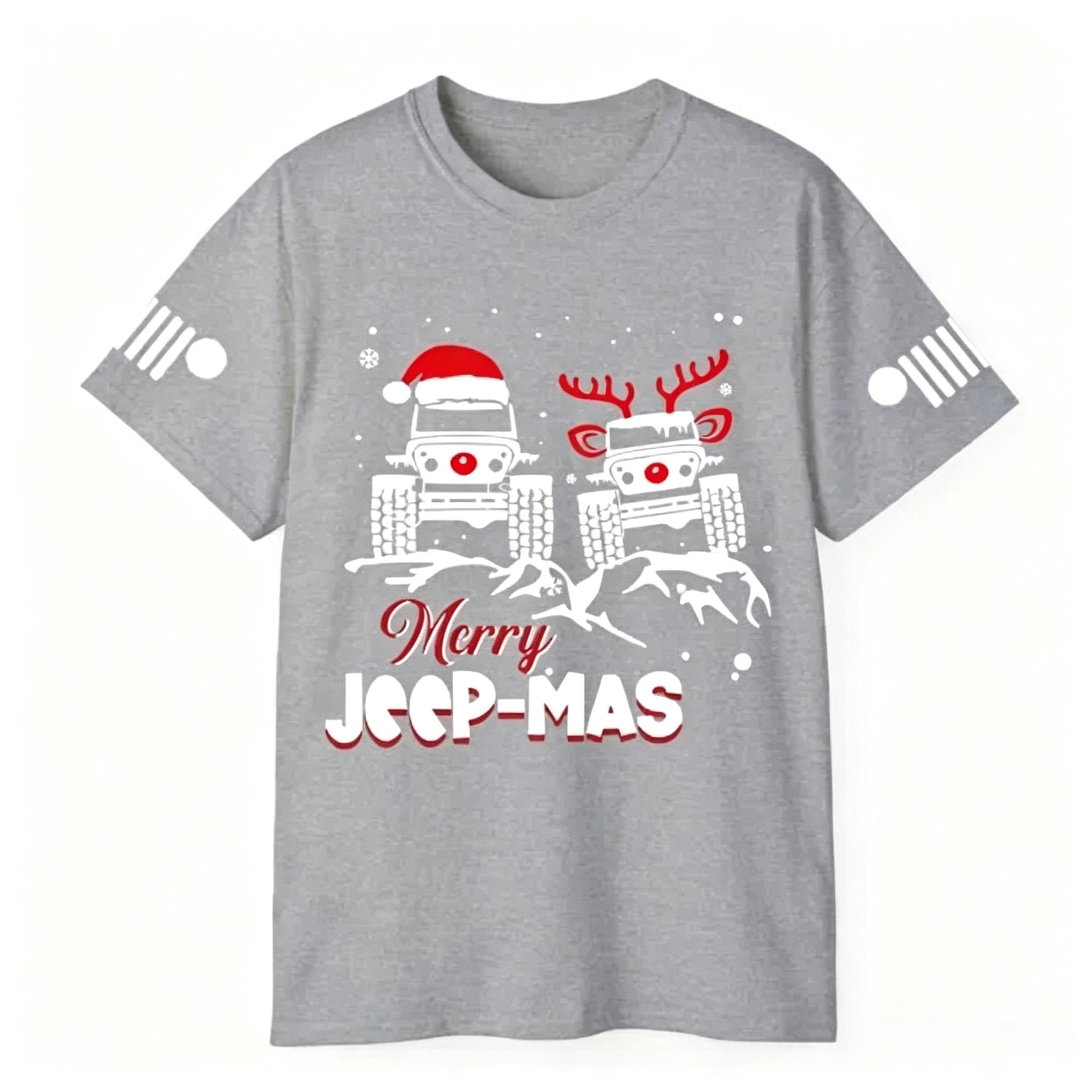 Santa Deer Jp Merry Christmas Unisex T-shirt 