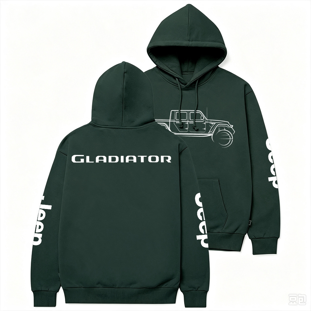 Gladiator Outline Jp Unisex Hoodie