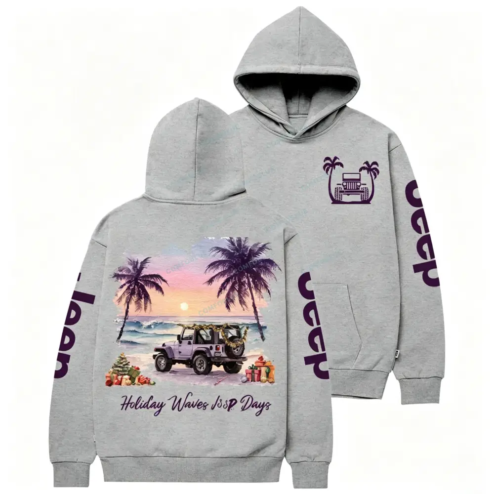 Holiday Waves Car Days Jp Casual Hoodie