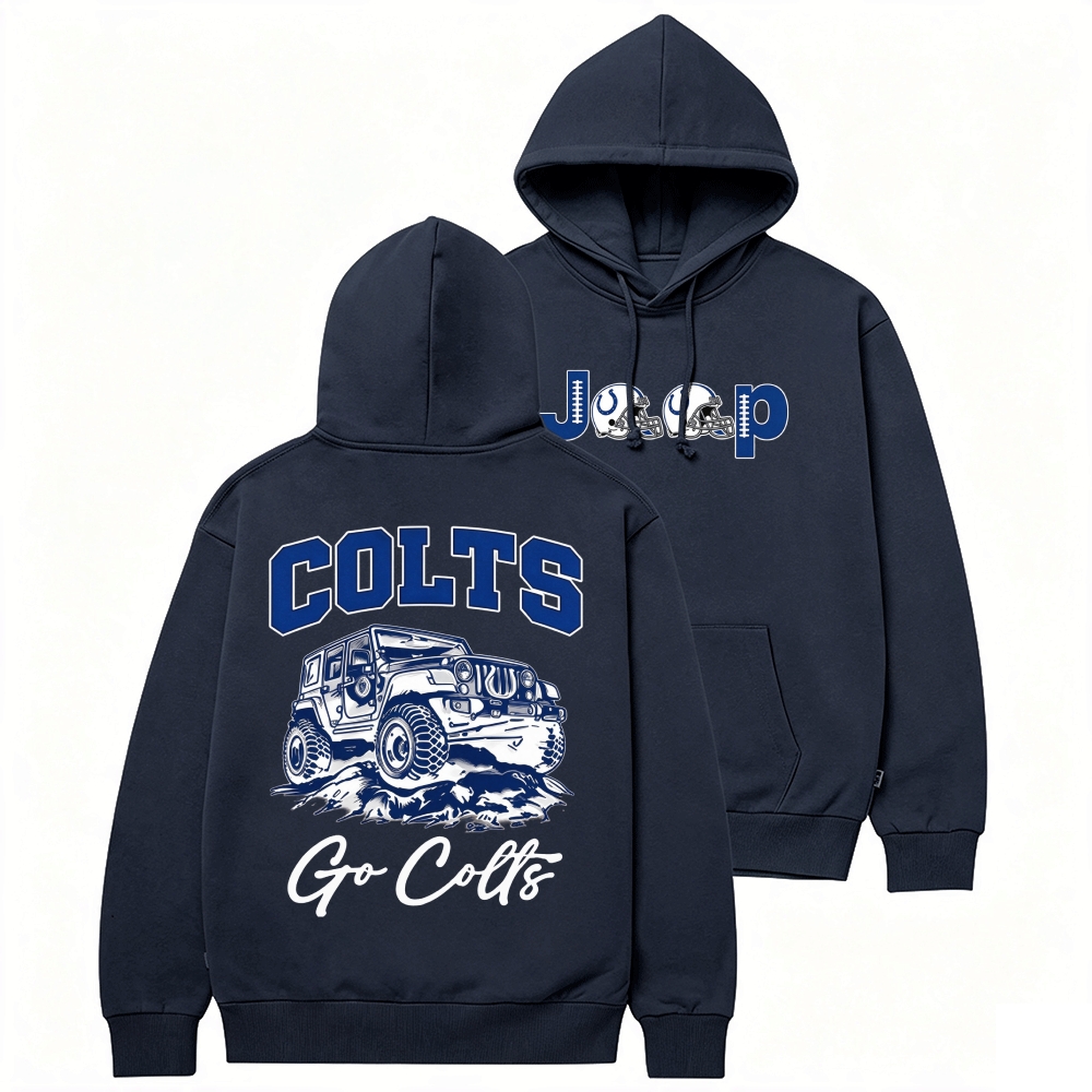Indianapolis Colts JP Unisex Casual Hoodie
