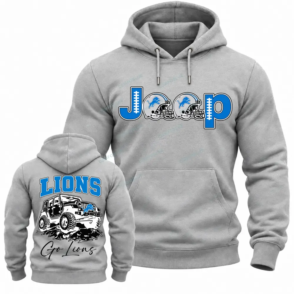 Detroit Lions x Jp Fans Cotton Hoodie