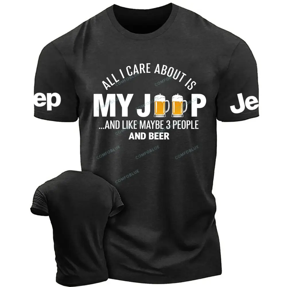All I Care About Is My Jp, 3 Peo Alternative Cotton T-shirt