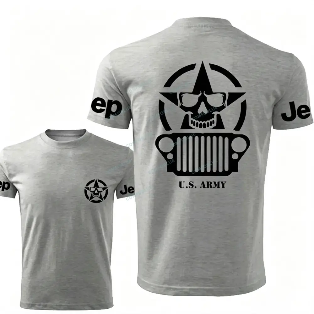 Skull Star Willys U.S. Army Unisex Jp T-shirt